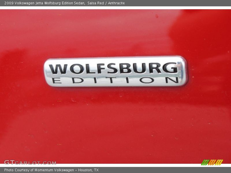 Salsa Red / Anthracite 2009 Volkswagen Jetta Wolfsburg Edition Sedan