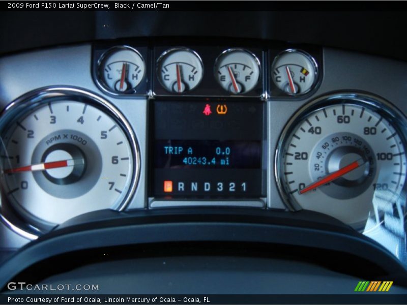 Black / Camel/Tan 2009 Ford F150 Lariat SuperCrew