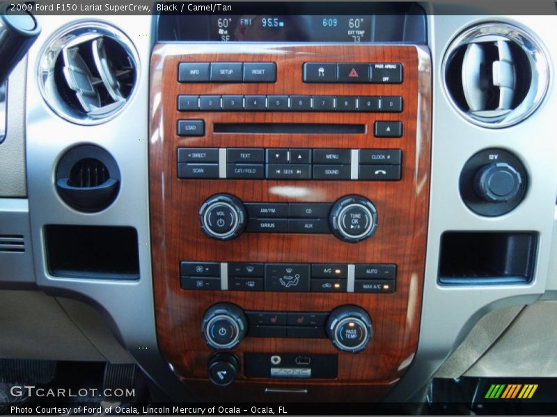 Black / Camel/Tan 2009 Ford F150 Lariat SuperCrew
