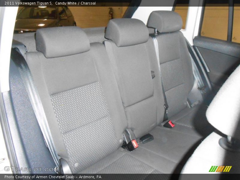 Candy White / Charcoal 2011 Volkswagen Tiguan S