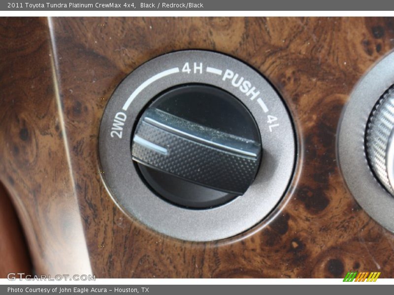 Black / Redrock/Black 2011 Toyota Tundra Platinum CrewMax 4x4