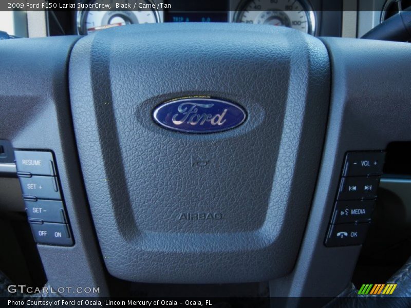 Black / Camel/Tan 2009 Ford F150 Lariat SuperCrew
