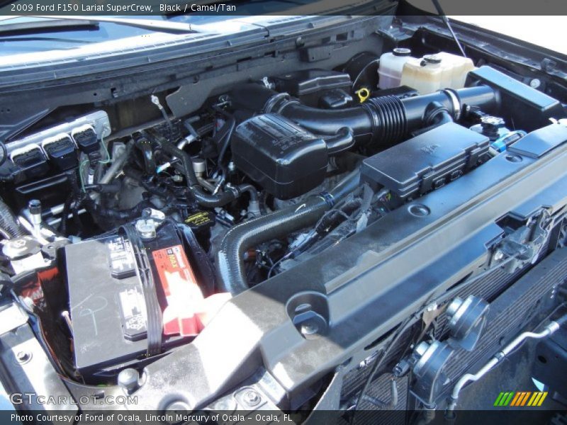 Black / Camel/Tan 2009 Ford F150 Lariat SuperCrew