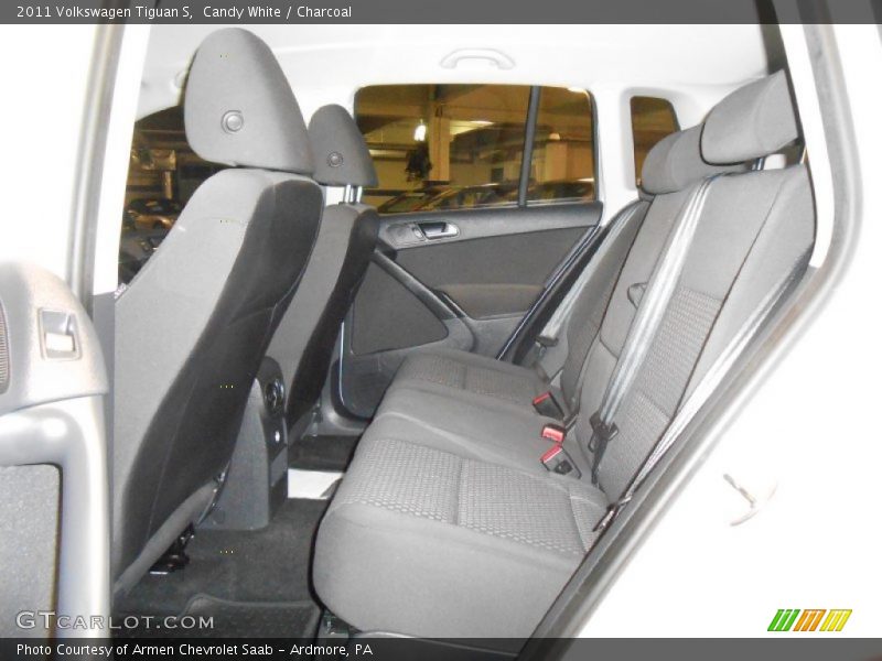 Candy White / Charcoal 2011 Volkswagen Tiguan S