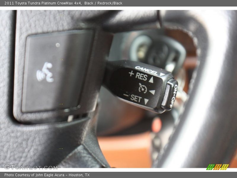 Black / Redrock/Black 2011 Toyota Tundra Platinum CrewMax 4x4