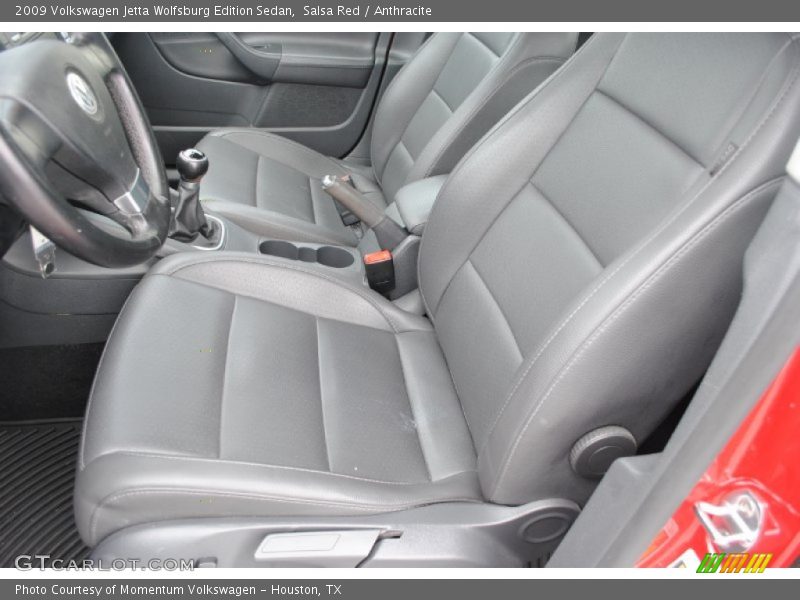 Salsa Red / Anthracite 2009 Volkswagen Jetta Wolfsburg Edition Sedan