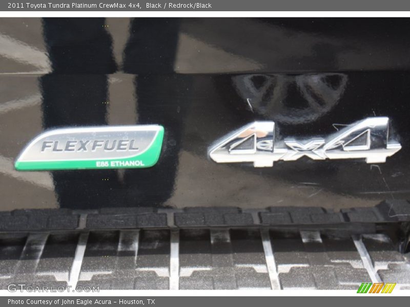 Black / Redrock/Black 2011 Toyota Tundra Platinum CrewMax 4x4