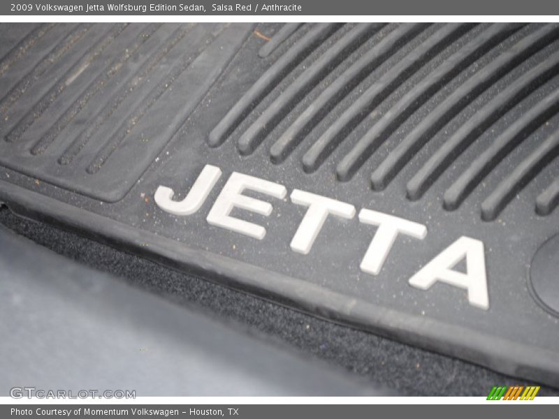 Salsa Red / Anthracite 2009 Volkswagen Jetta Wolfsburg Edition Sedan