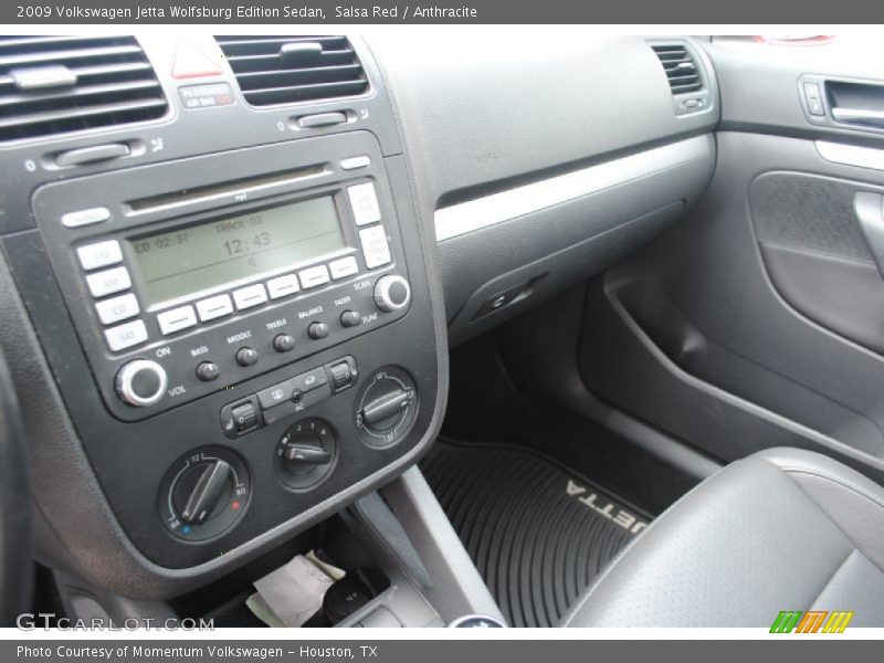 Salsa Red / Anthracite 2009 Volkswagen Jetta Wolfsburg Edition Sedan