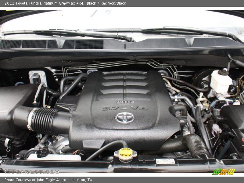 Black / Redrock/Black 2011 Toyota Tundra Platinum CrewMax 4x4