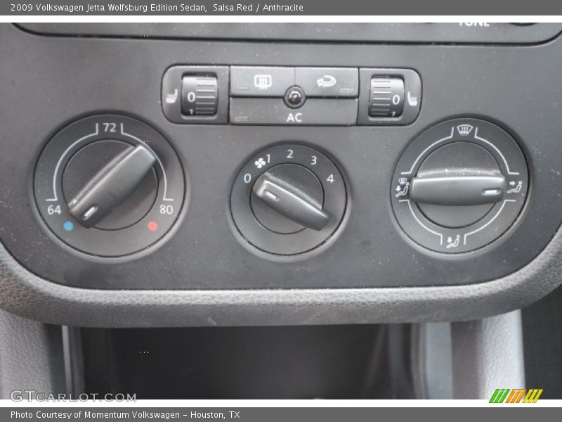 Salsa Red / Anthracite 2009 Volkswagen Jetta Wolfsburg Edition Sedan
