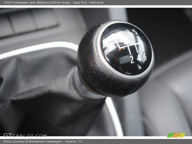 Salsa Red / Anthracite 2009 Volkswagen Jetta Wolfsburg Edition Sedan