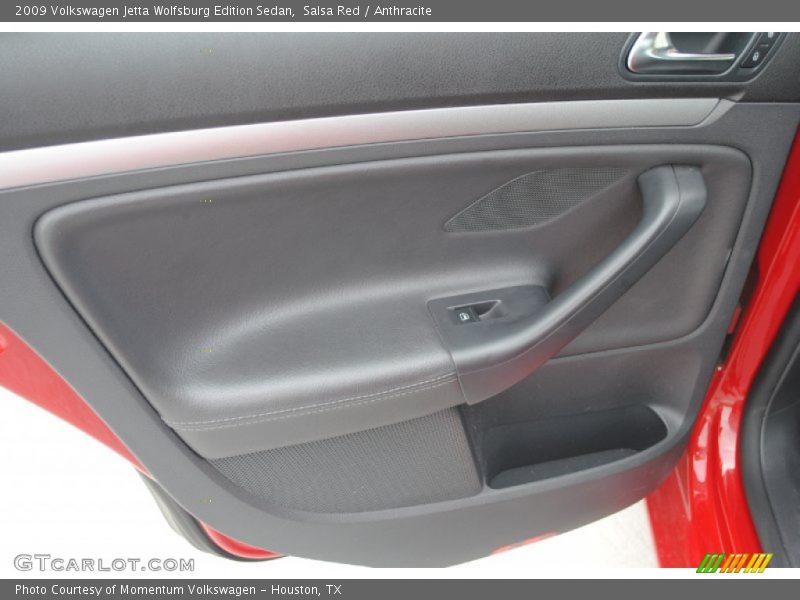 Salsa Red / Anthracite 2009 Volkswagen Jetta Wolfsburg Edition Sedan