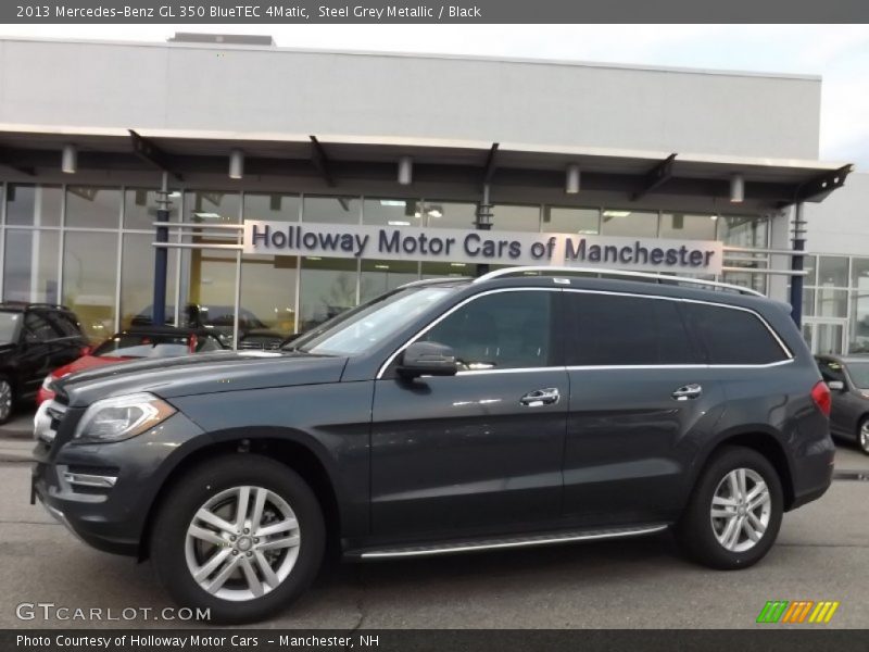 Steel Grey Metallic / Black 2013 Mercedes-Benz GL 350 BlueTEC 4Matic