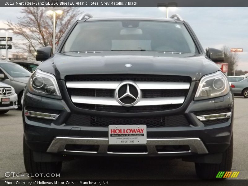 Steel Grey Metallic / Black 2013 Mercedes-Benz GL 350 BlueTEC 4Matic