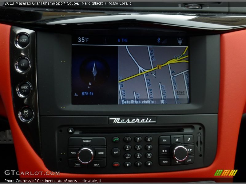 Navigation of 2013 GranTurismo Sport Coupe