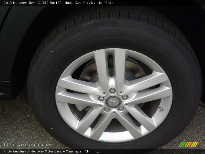 Steel Grey Metallic / Black 2013 Mercedes-Benz GL 350 BlueTEC 4Matic
