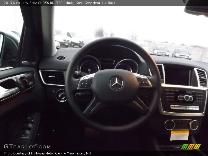 Steel Grey Metallic / Black 2013 Mercedes-Benz GL 350 BlueTEC 4Matic