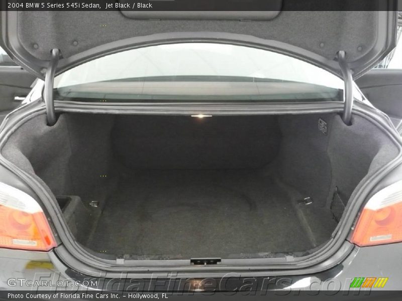 Jet Black / Black 2004 BMW 5 Series 545i Sedan