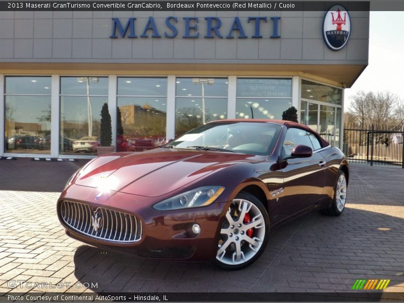 Front 3/4 View of 2013 GranTurismo Convertible GranCabrio