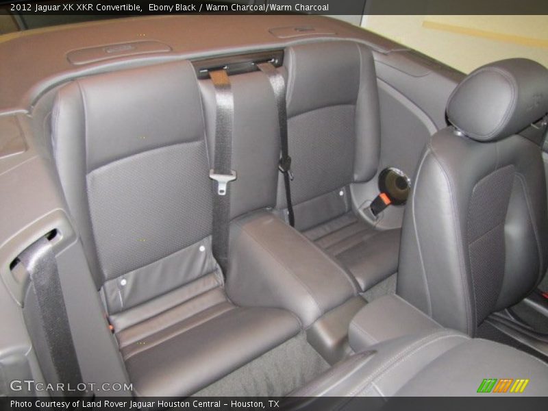 Rear Seat of 2012 XK XKR Convertible