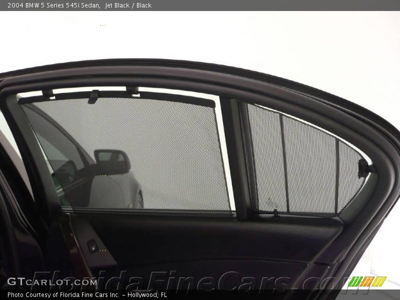 Jet Black / Black 2004 BMW 5 Series 545i Sedan
