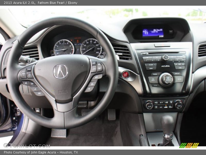 Dashboard of 2013 ILX 2.0L