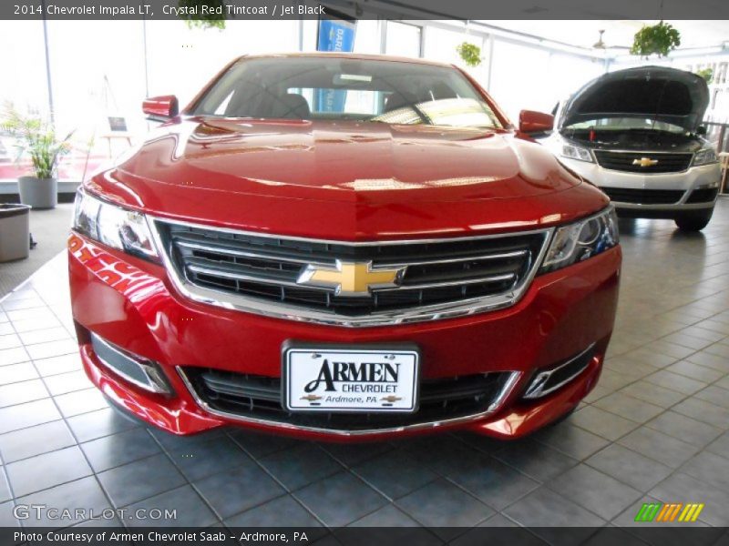 Crystal Red Tintcoat / Jet Black 2014 Chevrolet Impala LT