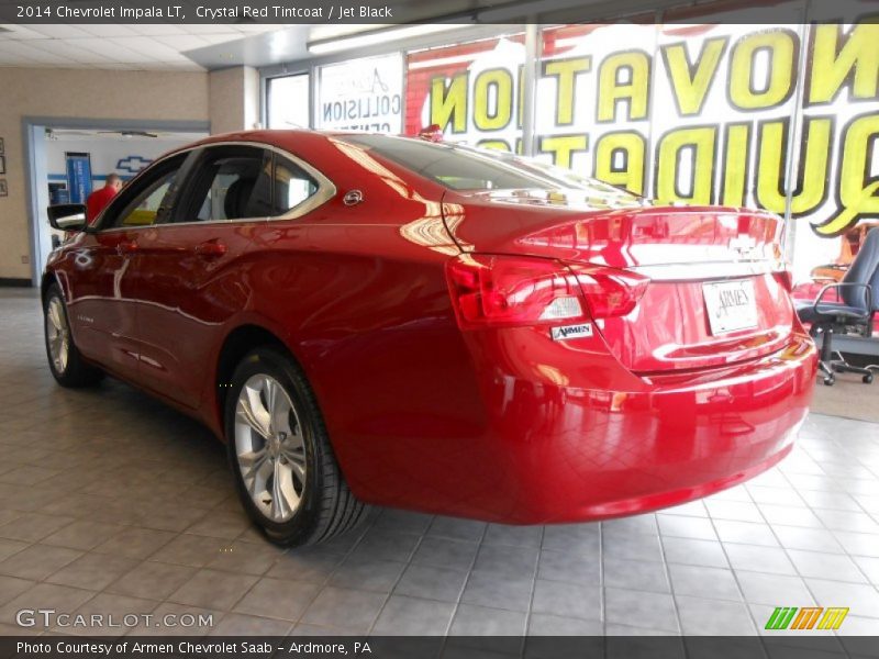 Crystal Red Tintcoat / Jet Black 2014 Chevrolet Impala LT