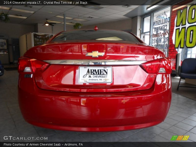 Crystal Red Tintcoat / Jet Black 2014 Chevrolet Impala LT