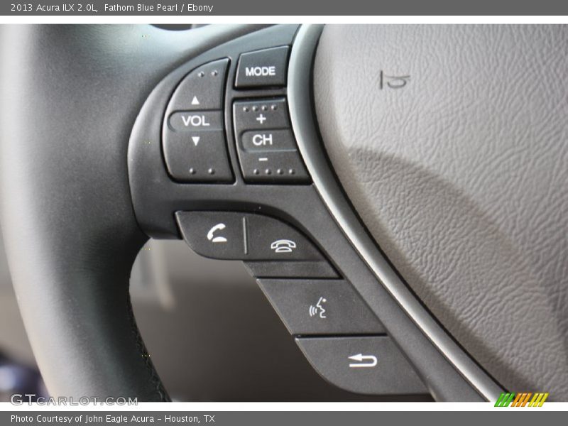 Controls of 2013 ILX 2.0L