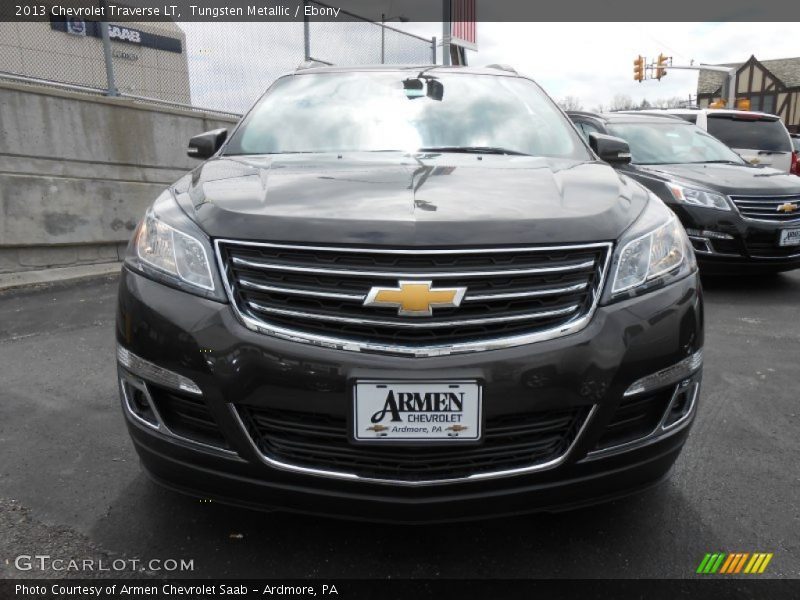 Tungsten Metallic / Ebony 2013 Chevrolet Traverse LT