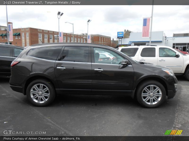 Tungsten Metallic / Ebony 2013 Chevrolet Traverse LT
