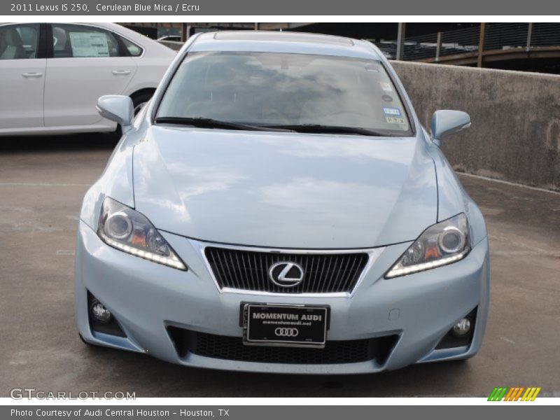 Cerulean Blue Mica / Ecru 2011 Lexus IS 250