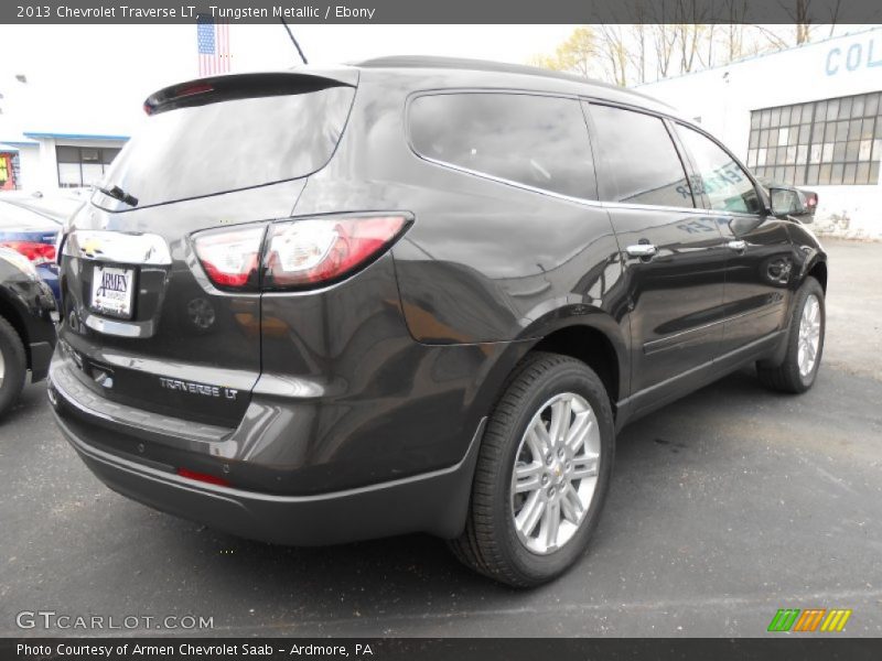 Tungsten Metallic / Ebony 2013 Chevrolet Traverse LT