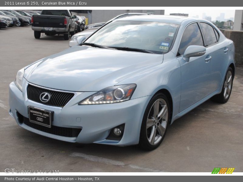 Cerulean Blue Mica / Ecru 2011 Lexus IS 250