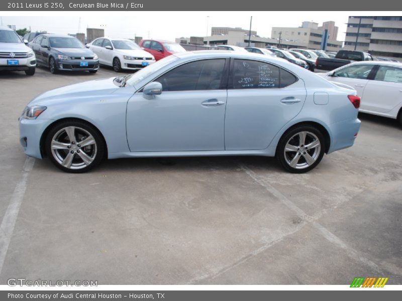  2011 IS 250 Cerulean Blue Mica
