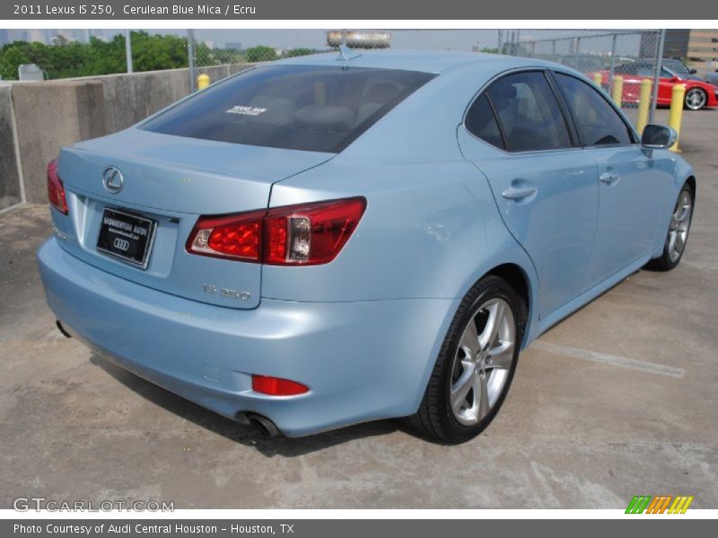 Cerulean Blue Mica / Ecru 2011 Lexus IS 250