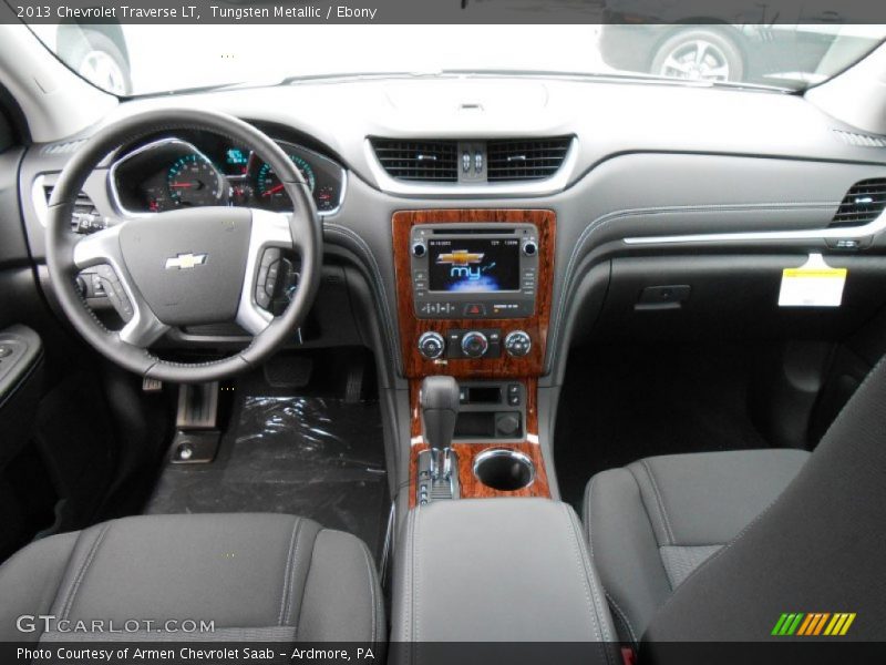 Tungsten Metallic / Ebony 2013 Chevrolet Traverse LT
