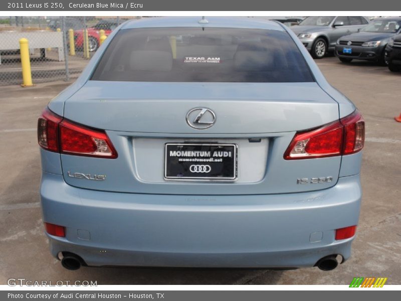 Cerulean Blue Mica / Ecru 2011 Lexus IS 250