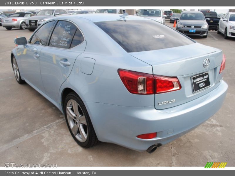 Cerulean Blue Mica / Ecru 2011 Lexus IS 250