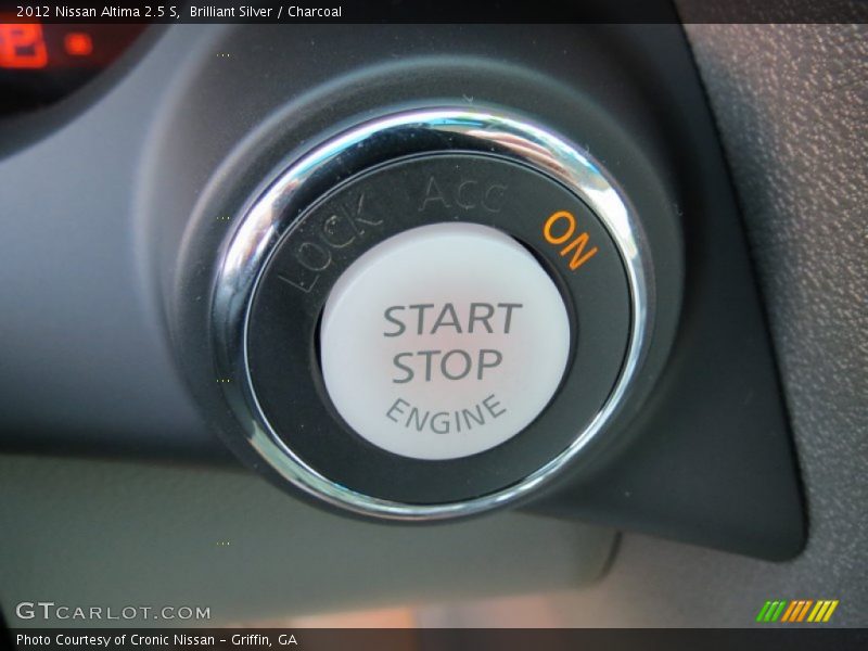 Brilliant Silver / Charcoal 2012 Nissan Altima 2.5 S