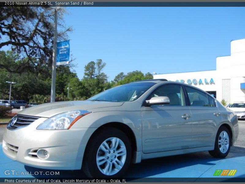 Sonoran Sand / Blond 2010 Nissan Altima 2.5 SL