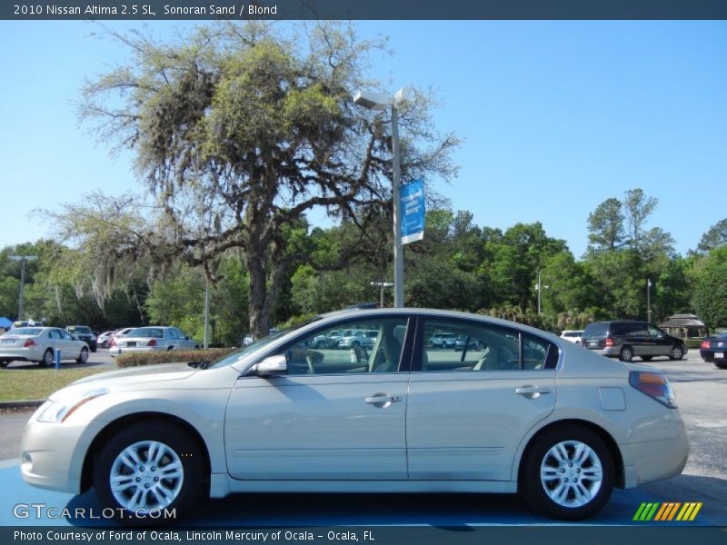 Sonoran Sand / Blond 2010 Nissan Altima 2.5 SL
