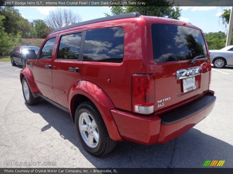 Inferno Red Crystal Pearl / Dark Slate Gray/Light Slate Gray 2007 Dodge Nitro SLT