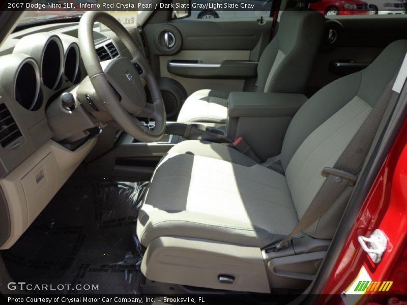 Inferno Red Crystal Pearl / Dark Slate Gray/Light Slate Gray 2007 Dodge Nitro SLT
