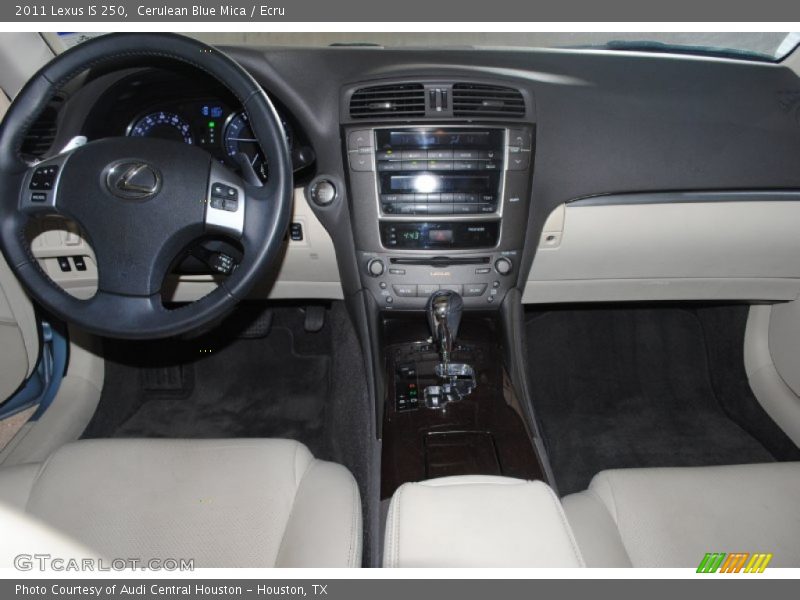 Cerulean Blue Mica / Ecru 2011 Lexus IS 250