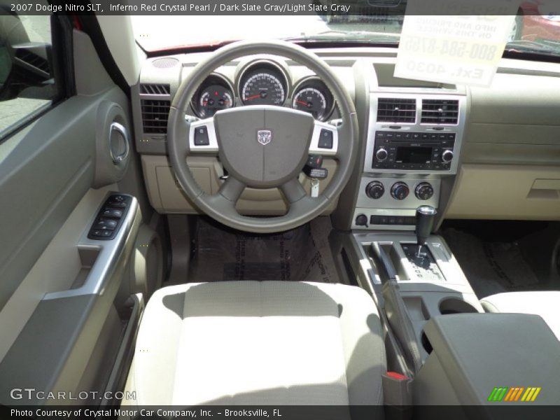 Inferno Red Crystal Pearl / Dark Slate Gray/Light Slate Gray 2007 Dodge Nitro SLT