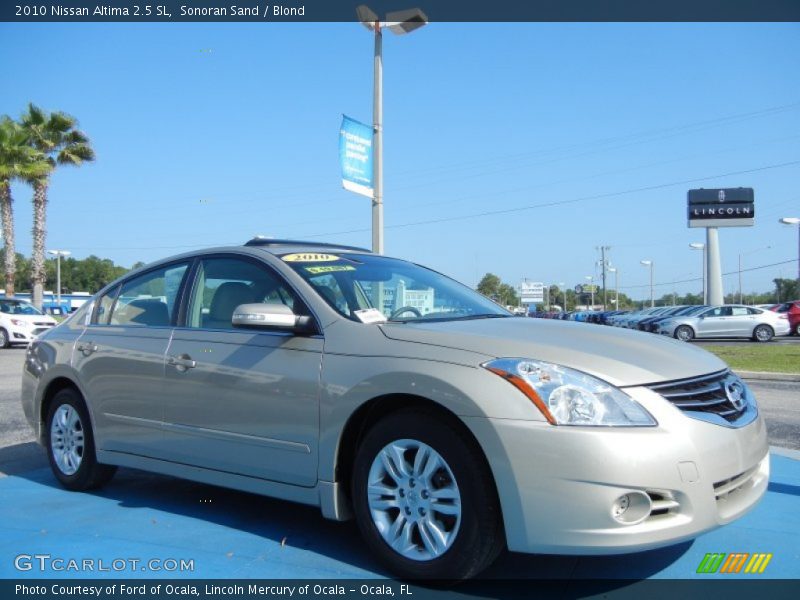 Sonoran Sand / Blond 2010 Nissan Altima 2.5 SL