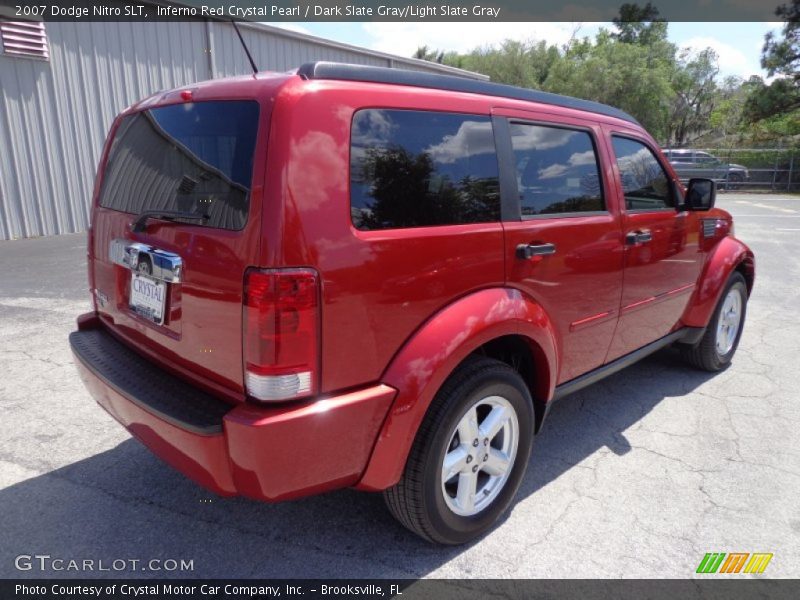 Inferno Red Crystal Pearl / Dark Slate Gray/Light Slate Gray 2007 Dodge Nitro SLT